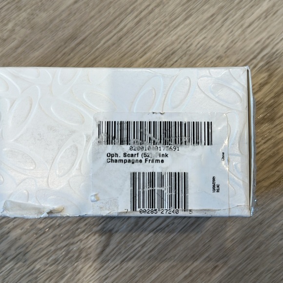 Oakley Chino Scarf Pink Champagne Frame Glasses New Without Tag - Picture 8 of 8